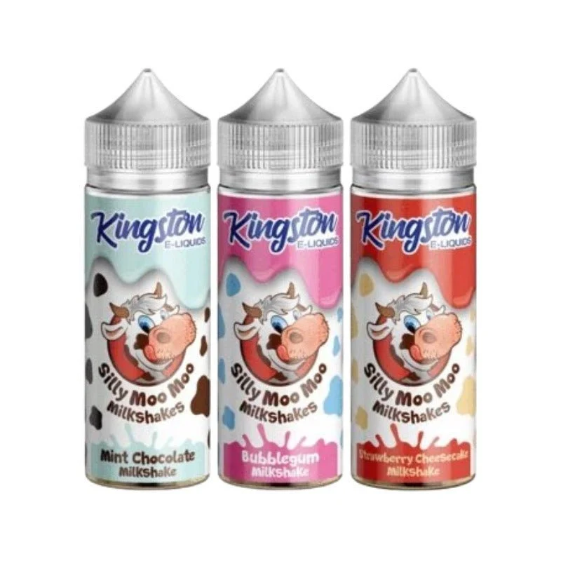 Kingston Silly Moo Moo Milkshakes 100ML Shortfill UK