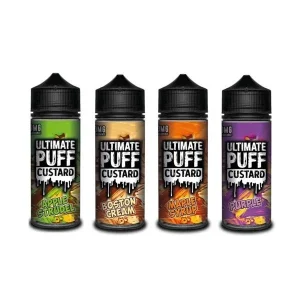 Buy Ultimate Vape Juice Custard 100ml Shortfill UK