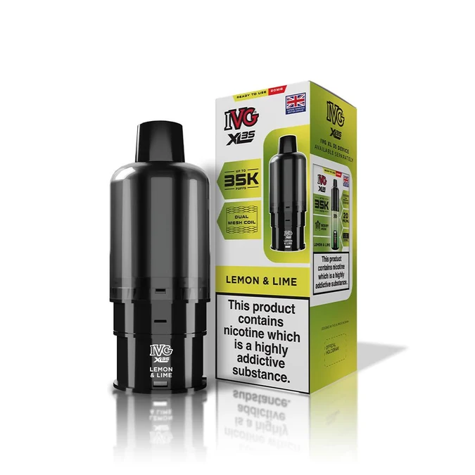 VG XL 35K Refill Pods | 20mg Nic Salt Prefilled Pods UK