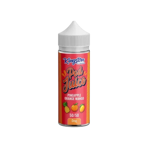 Buy Kingston Pod Juice 100ml Shortfill E-Liquid UK