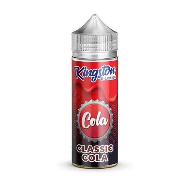 Buy Kingston Cola E-Liquid 70/30 100ml Shortfills UK