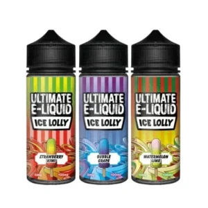 Ultimate E-Liquid Ice Lolly 100ML Shortfill UK