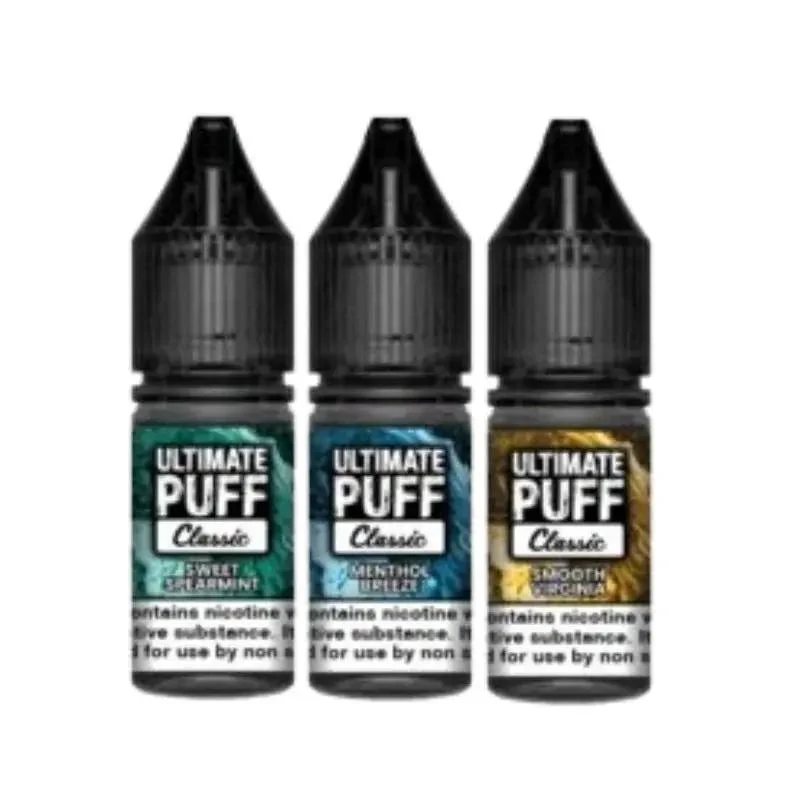Buy Ultimate Puff 50/50 Classic 10ml Shortfill UK