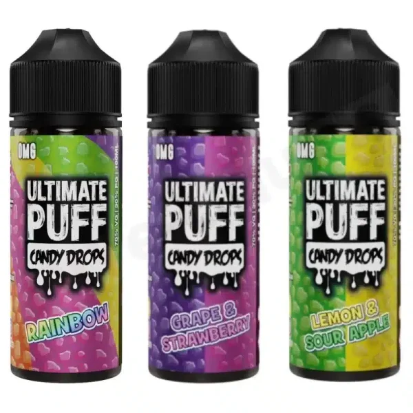 Buy Ultimate Puff Candy Drops Shortfill E-Liquid UK