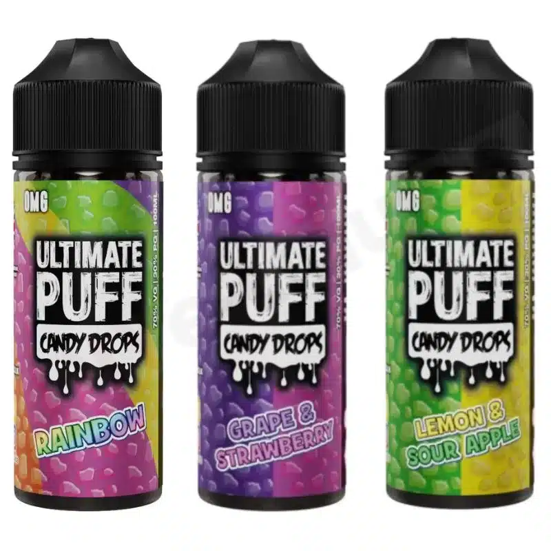 Buy Ultimate Puff Candy Drops Shortfill E-Liquid UK