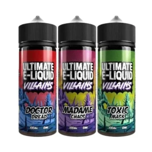 Buy Ultimate Puff Villains 100ml Shortfill Vape Juice UK