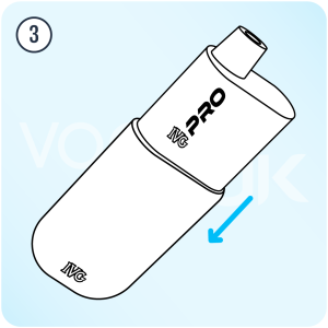 IVG Pro 2 Setup Step 3 Insert Pod