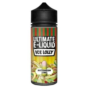 Ultimate E-Liquid Ice Lolly 100ML Shortfill UK