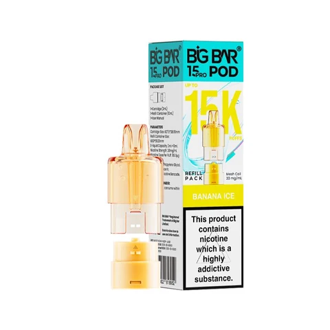 Big Bar Pro 15K Prefilled Replacement Pods