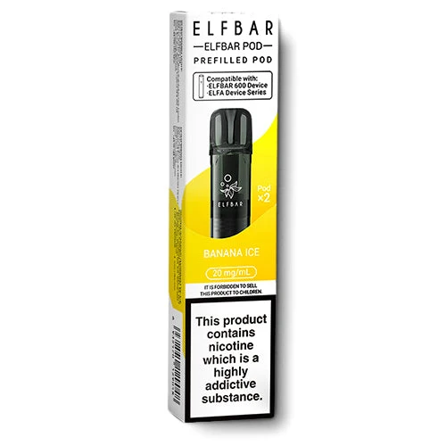 ELFBAR 600 Prefilled Pods 2PK
