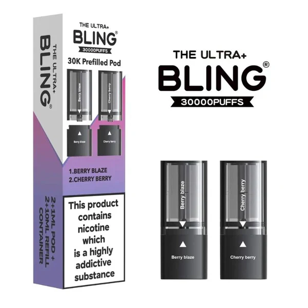 Crystal Bling Ultra Plus 30K Replacement Pods