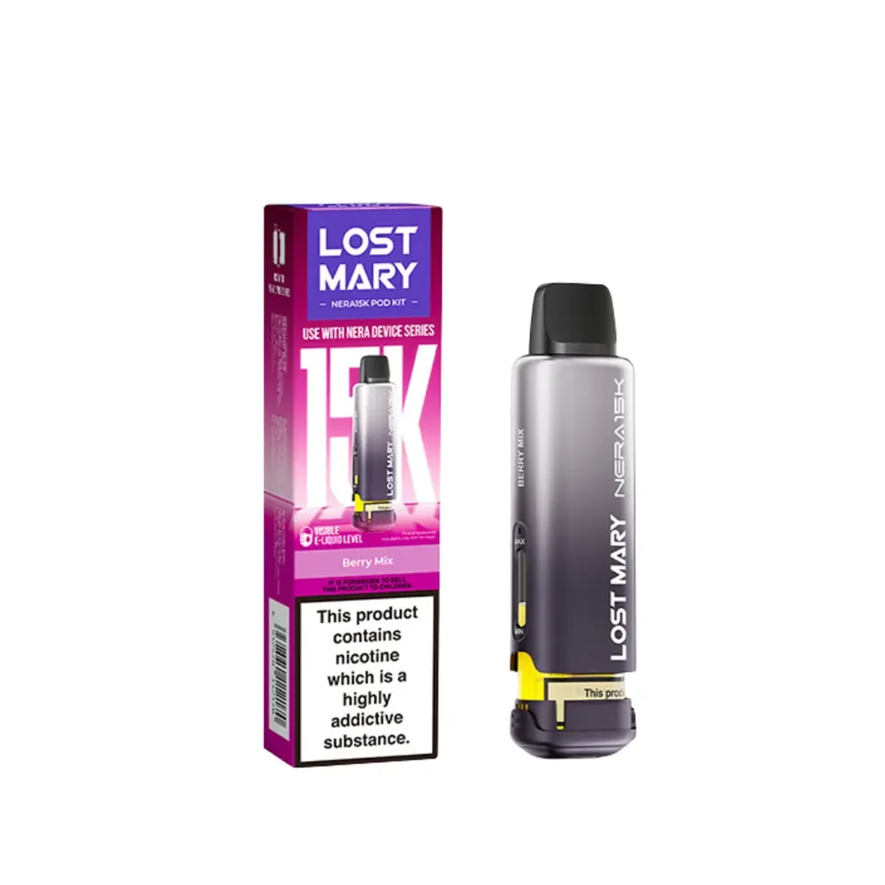 Lost Mary Nera 30K Fullview Prefilled Pods