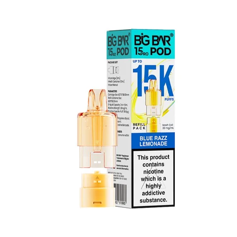 Big Bar Pro 15K Prefilled Replacement Pods