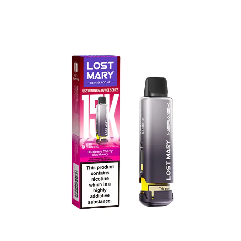 Lost Mary Nera 30K Fullview Prefilled Pods