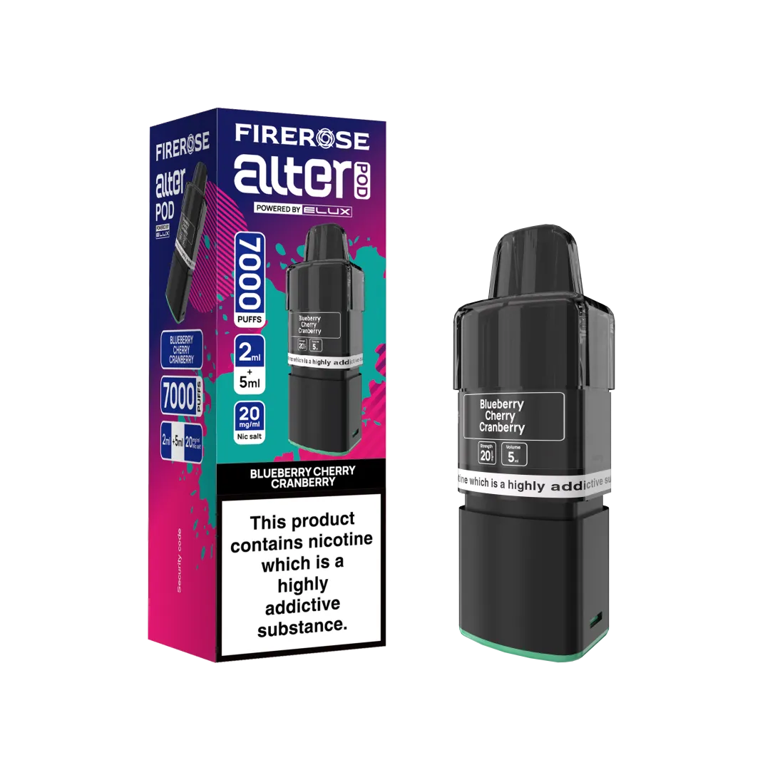 Elux Firerose Alter 7000 Prefilled Replacement Pods