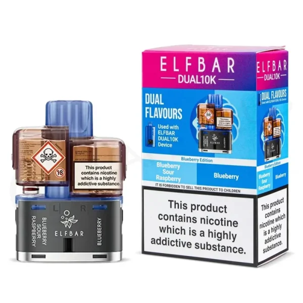 Elf Bar Dual 10K Prefilled Replacement Pods | Ultra 50 Compatible