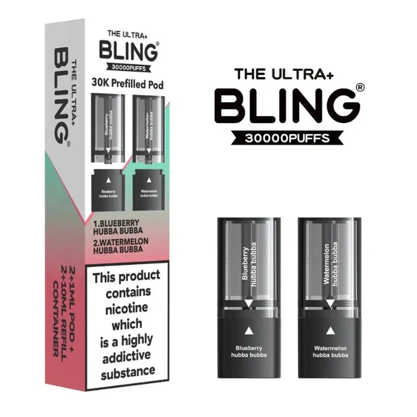 Crystal Bling Ultra Plus 30K Replacement Pods