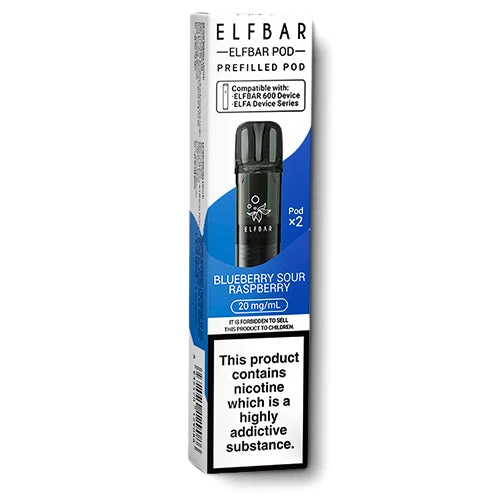 ELFBAR 600 Prefilled Pods 2PK