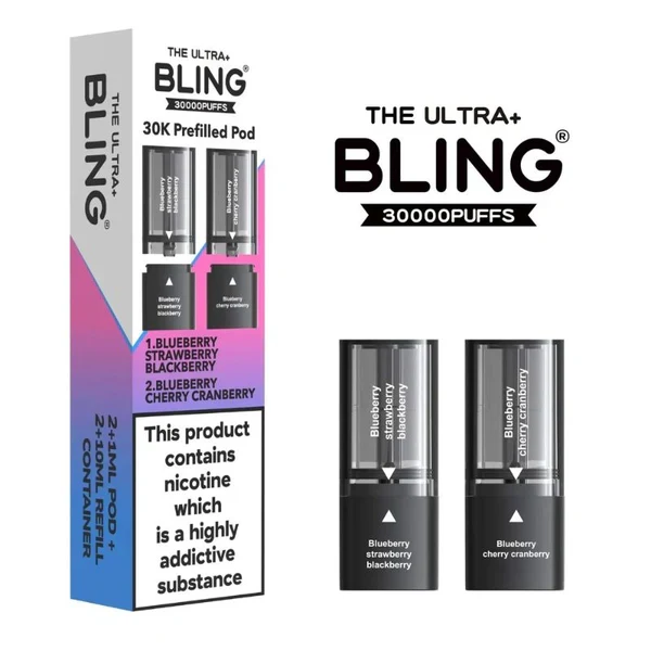 Crystal Bling Ultra Plus 30K Replacement Pods