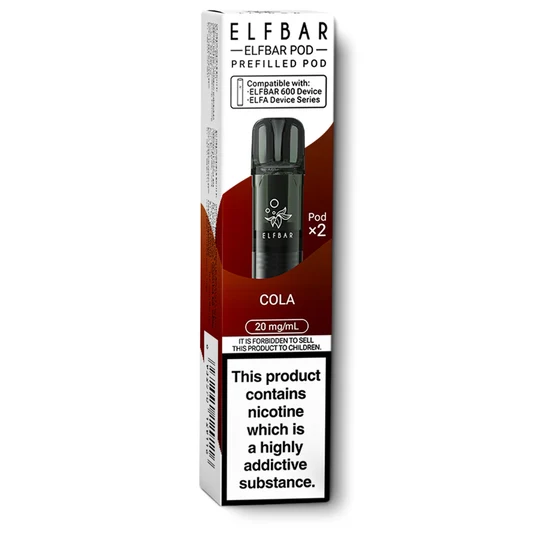 ELFBAR 600 Prefilled Pods 2PK