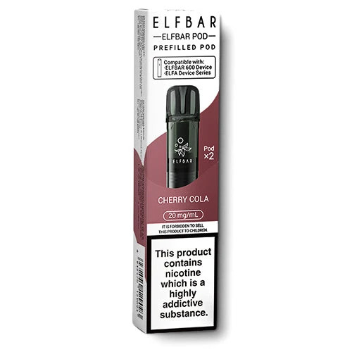 ELFBAR 600 Prefilled Pods 2PK