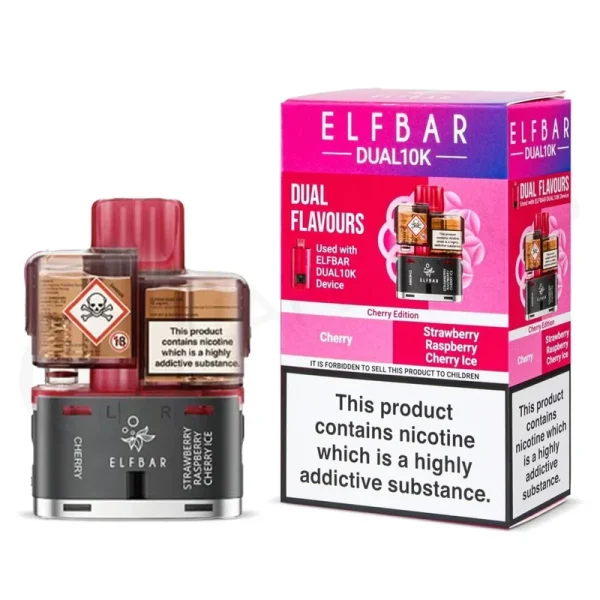 Elf Bar Dual 10K Prefilled Replacement Pods | Ultra 50 Compatible
