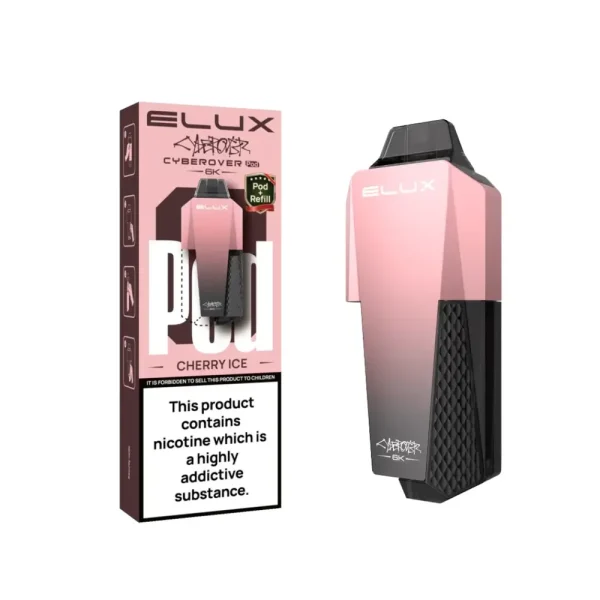 ELUX Cyberover 6K Pods – 6,000 Puff Prefilled Refill Pods