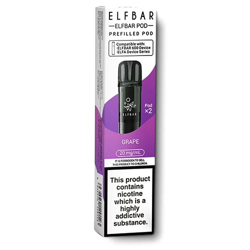 ELFBAR 600 Prefilled Pods 2PK