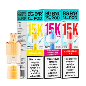 Big Bar Pro 15K Prefilled Replacement Pods