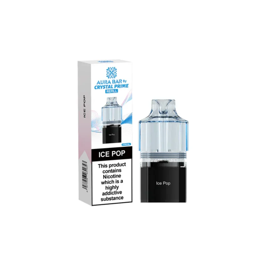Crystal Prime Aura Bar 10K Replacement Pods