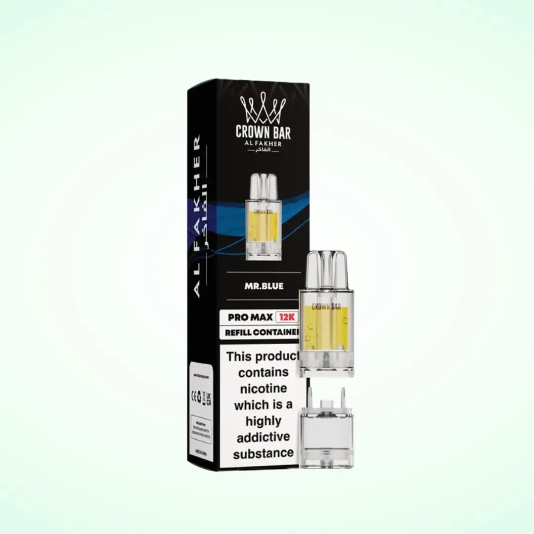 Al Fakher Crown Bar Pro Max 12K Replacement Pods