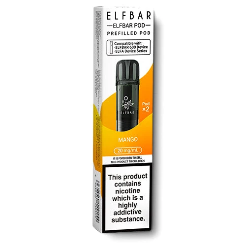 ELFBAR 600 Prefilled Pods 2PK