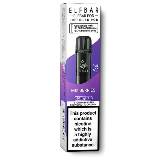 ELFBAR 600 Prefilled Pods 2PK