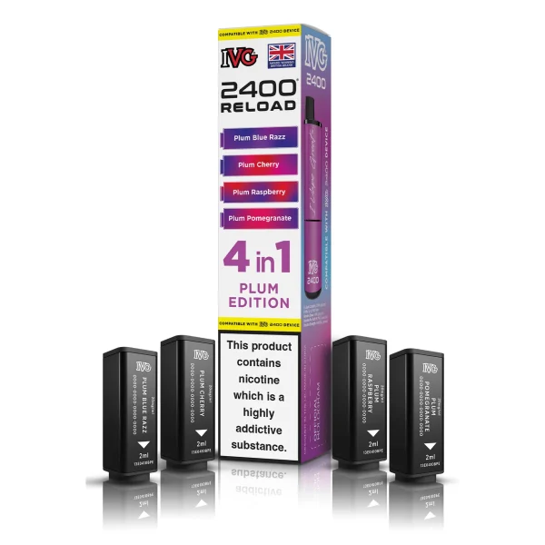 IVG 2400 Reload Pods 4-in-1 – 20mg Prefilled Refills