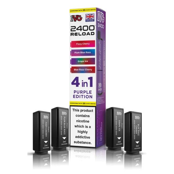 IVG 2400 Reload Pods 4-in-1 – 20mg Prefilled Refills
