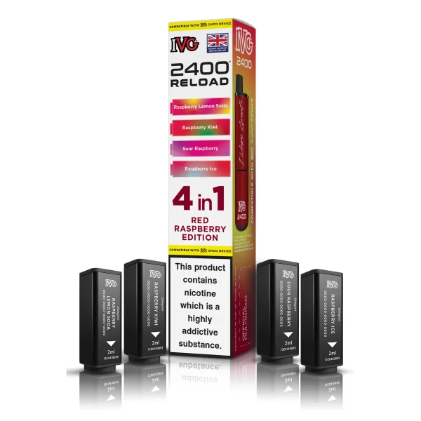 IVG 2400 Reload Pods 4-in-1 – 20mg Prefilled Refills