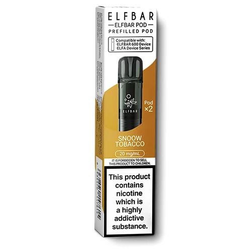 ELFBAR 600 Prefilled Pods 2PK