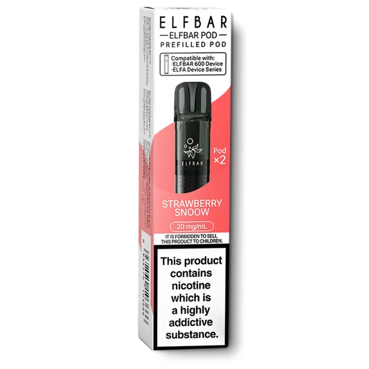 ELFBAR 600 Prefilled Pods 2PK