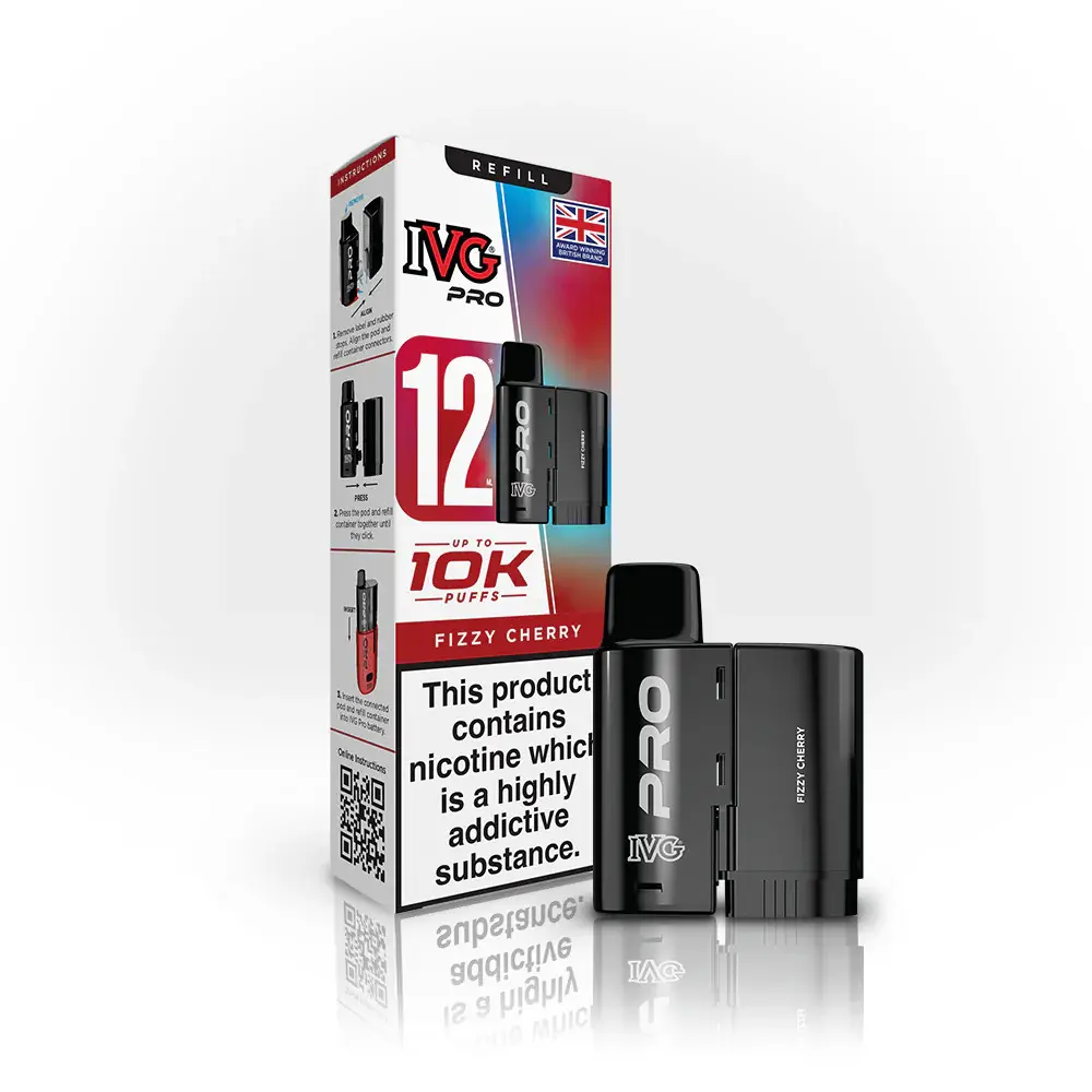 IVG Pro 12 10K Prefilled Refill Pods – 12ml